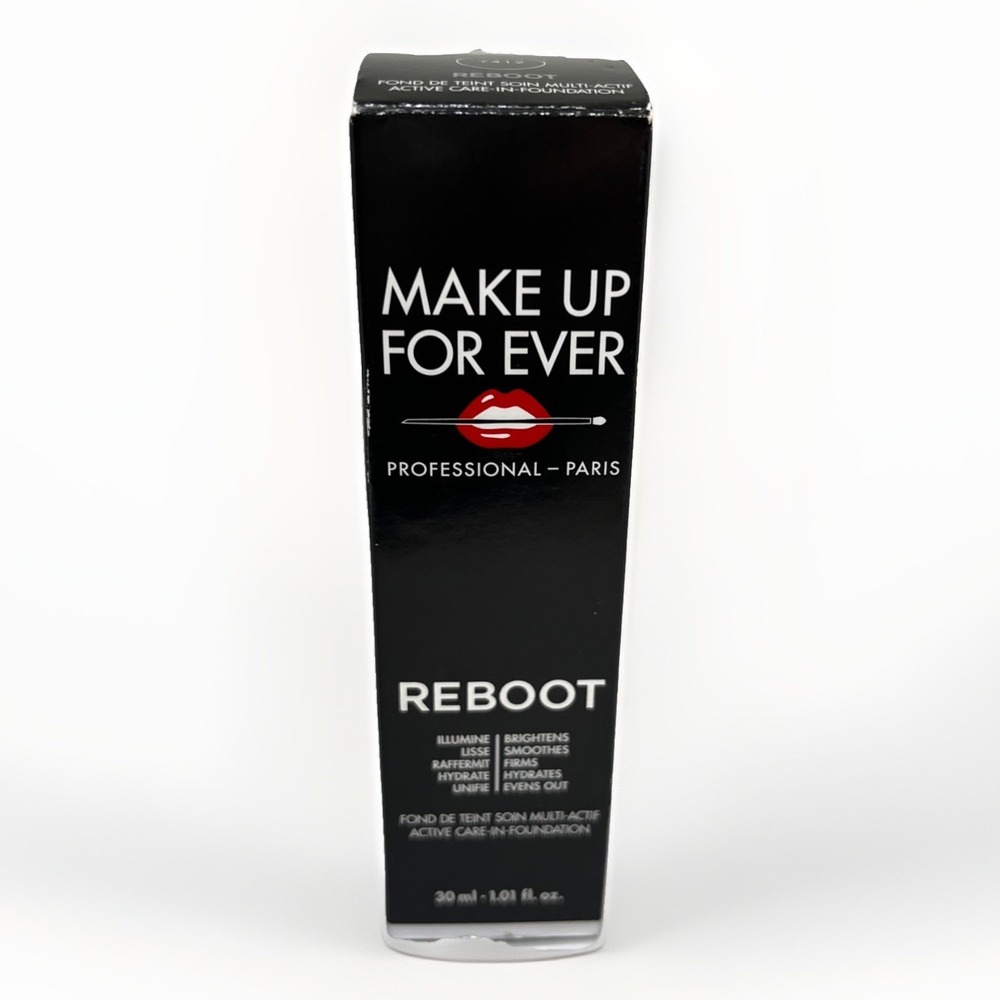 NIB Make Up For Ever Professional Paris Reboot Y412 Cinnamon 1.01 FL OZ 24hr